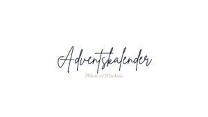 adventskalender, 24 beutel und 24 geschenke