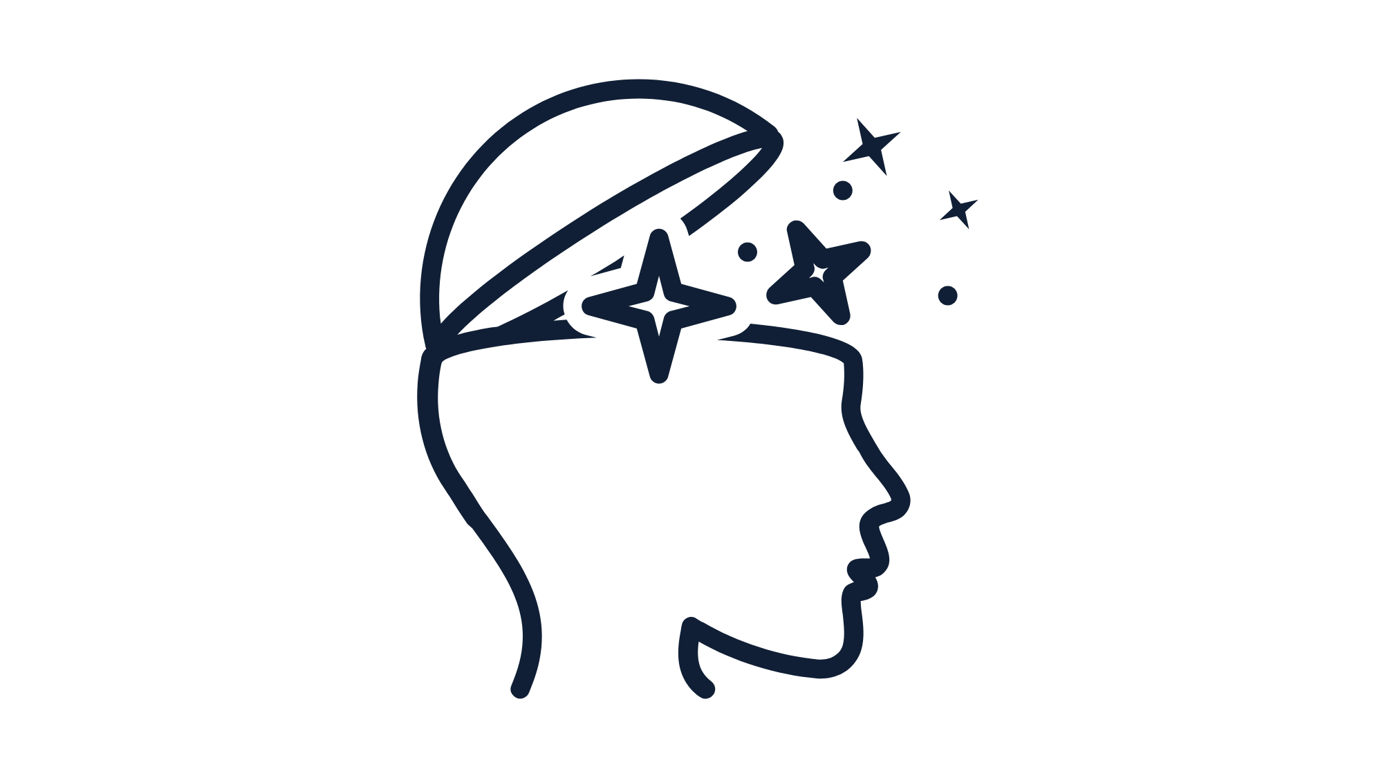 grafik-precious-self-kopf-blau-transparent blaue grafik eines kopfes mit sternen aus dem schädel